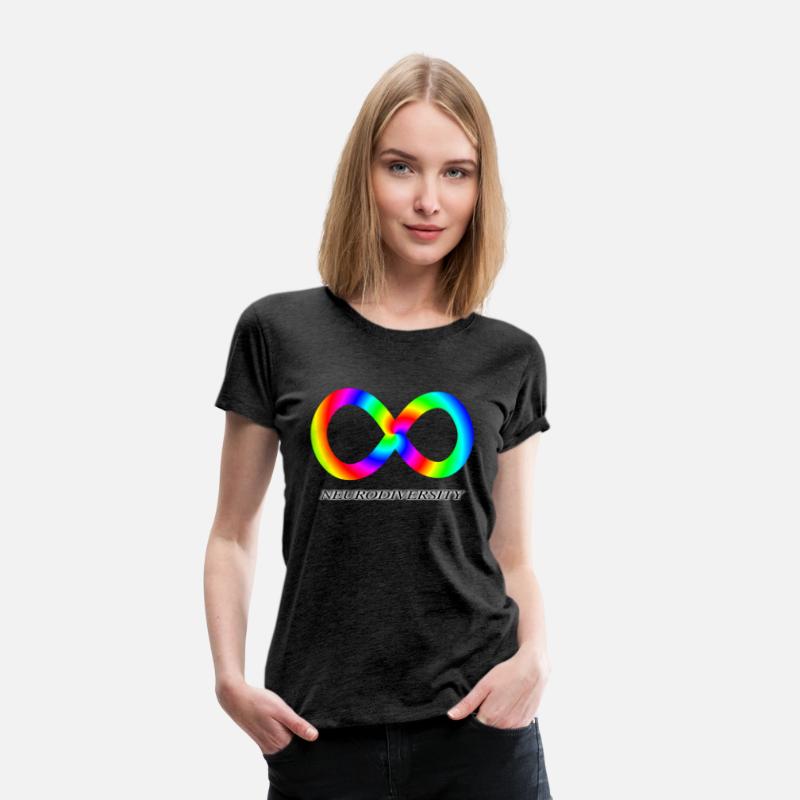 Neurodiversity with Rainbow swirl