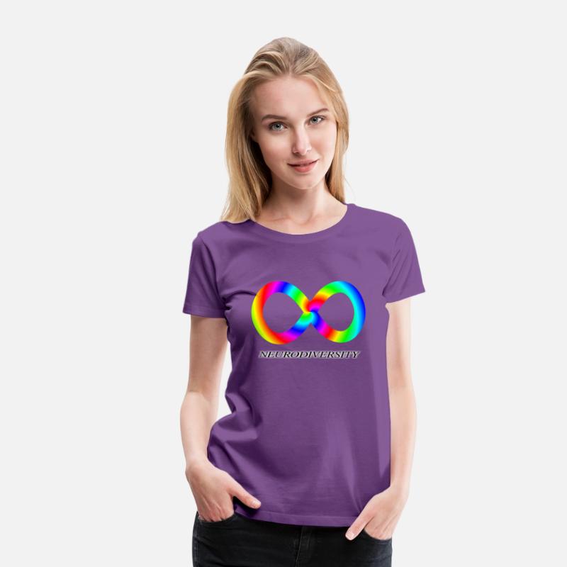 Neurodiversity with Rainbow swirl