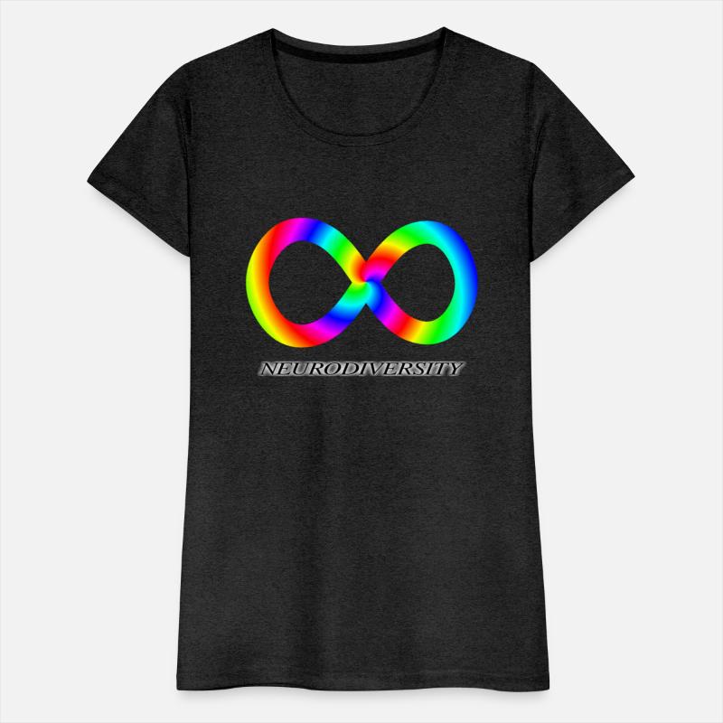 Neurodiversity with Rainbow swirl