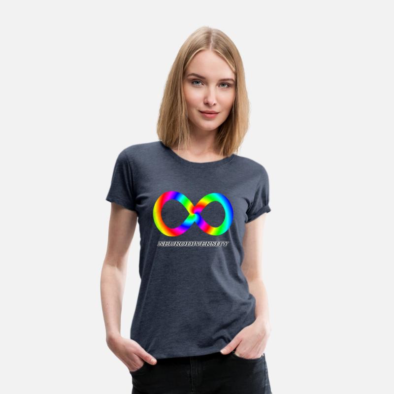 Neurodiversity with Rainbow swirl