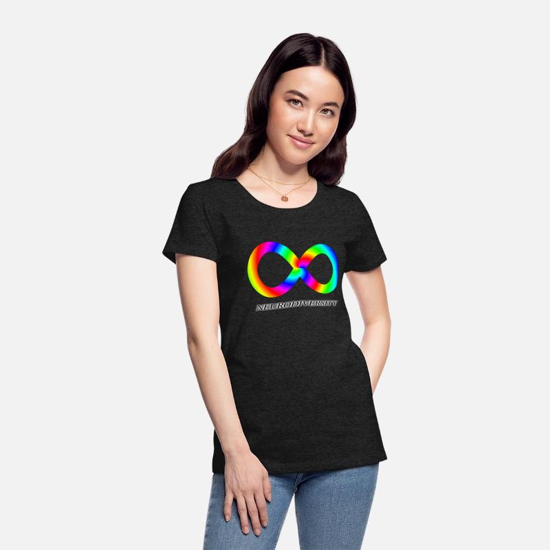 Neurodiversity with Rainbow swirl