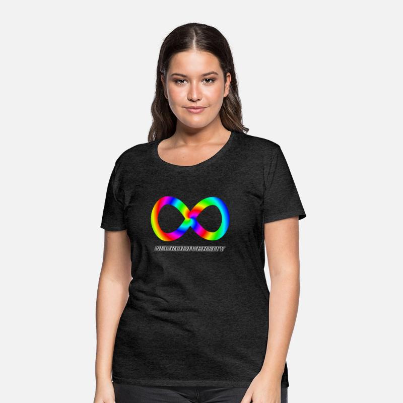 Neurodiversity with Rainbow swirl
