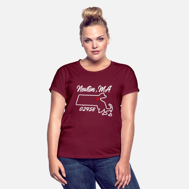 Newton MA 02458 MASS Massachusetts Map Souvenir