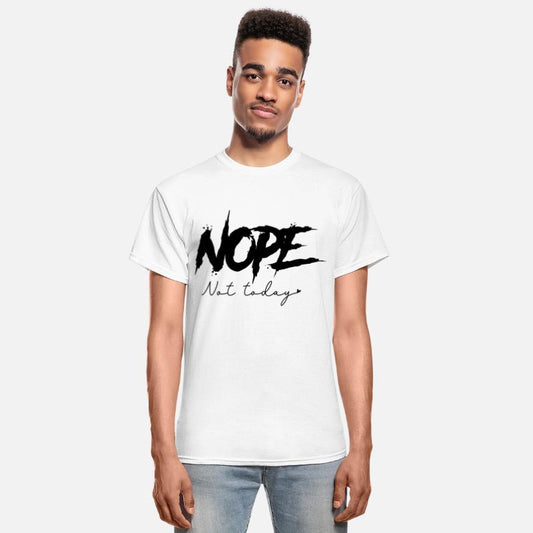 Nope Not Today Quote Minimalist Mood Design