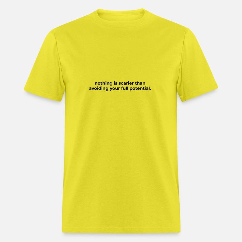 nothing is scarier than avoiding your potential