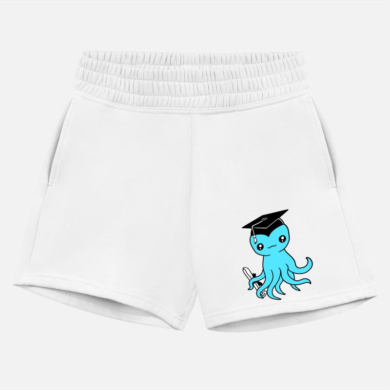 Octopus graduation high school diploma passed cute