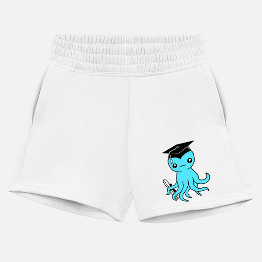 Octopus graduation high school diploma passed cute
