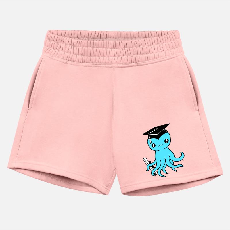 Octopus graduation high school diploma passed cute