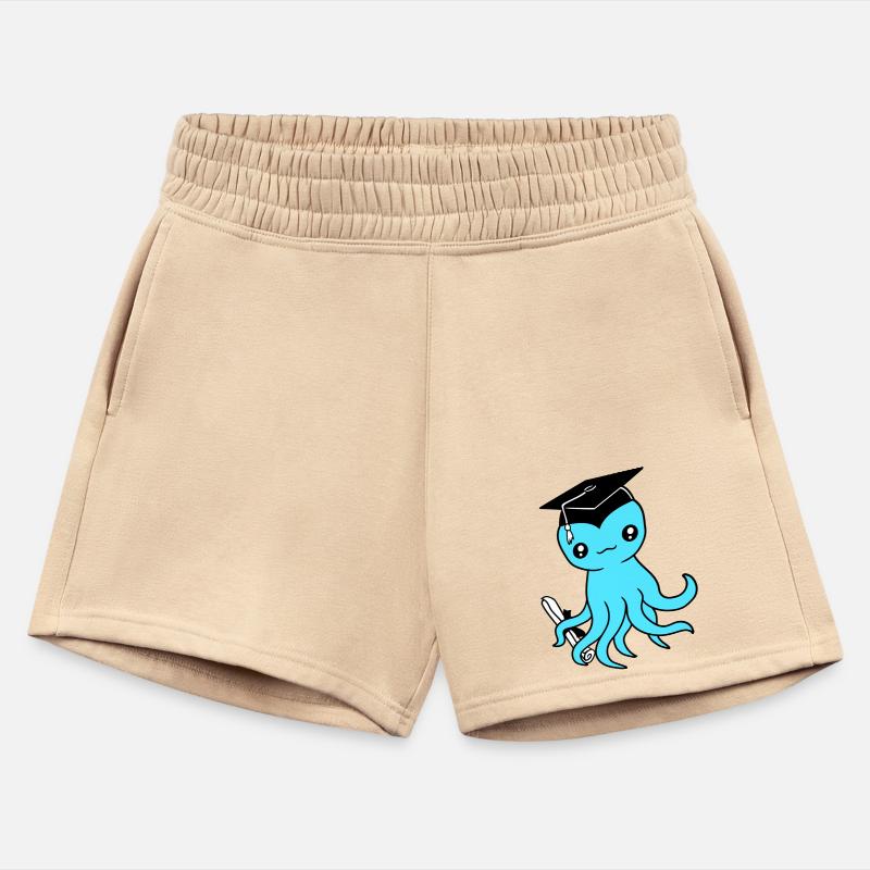 Octopus graduation high school diploma passed cute