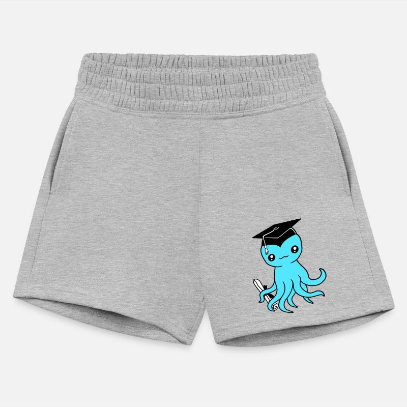 Octopus graduation high school diploma passed cute