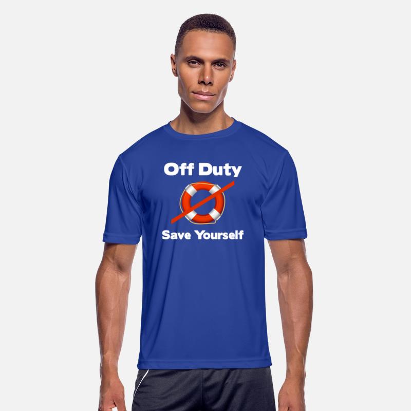 Off Duty Save Yourself Funny Lifeguards Island