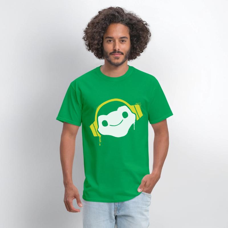 Overwatch Lucio Headphones Spray Tee guitar t Shir