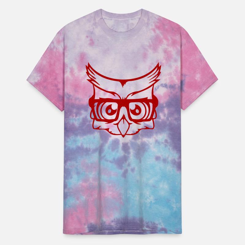 Owl nerd geek horror horn-rimmed glasses bird cool