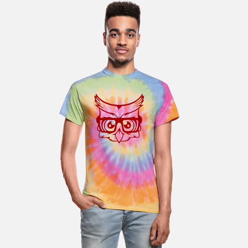 Owl nerd geek horror horn-rimmed glasses bird cool