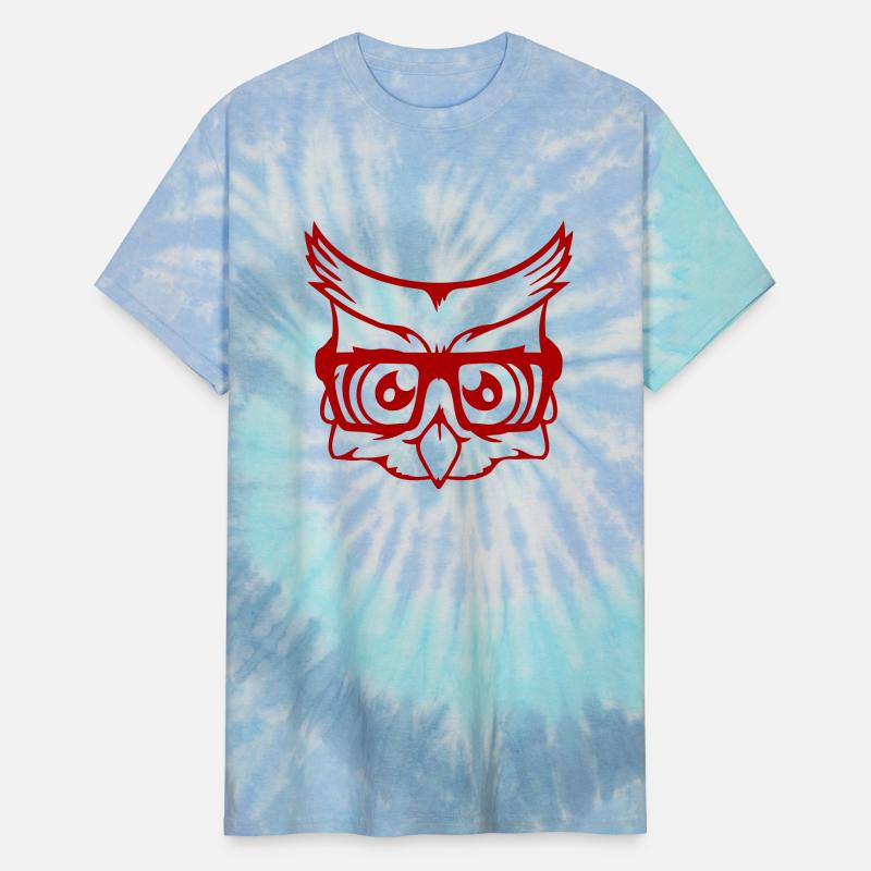 Owl nerd geek horror horn-rimmed glasses bird cool