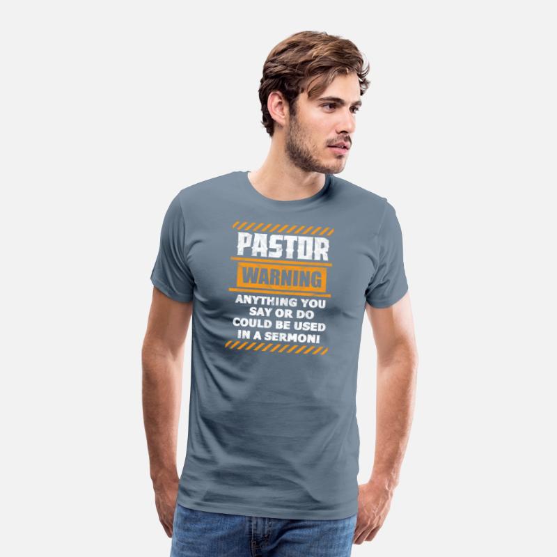 Pastor Warning Anything You Say Or Do