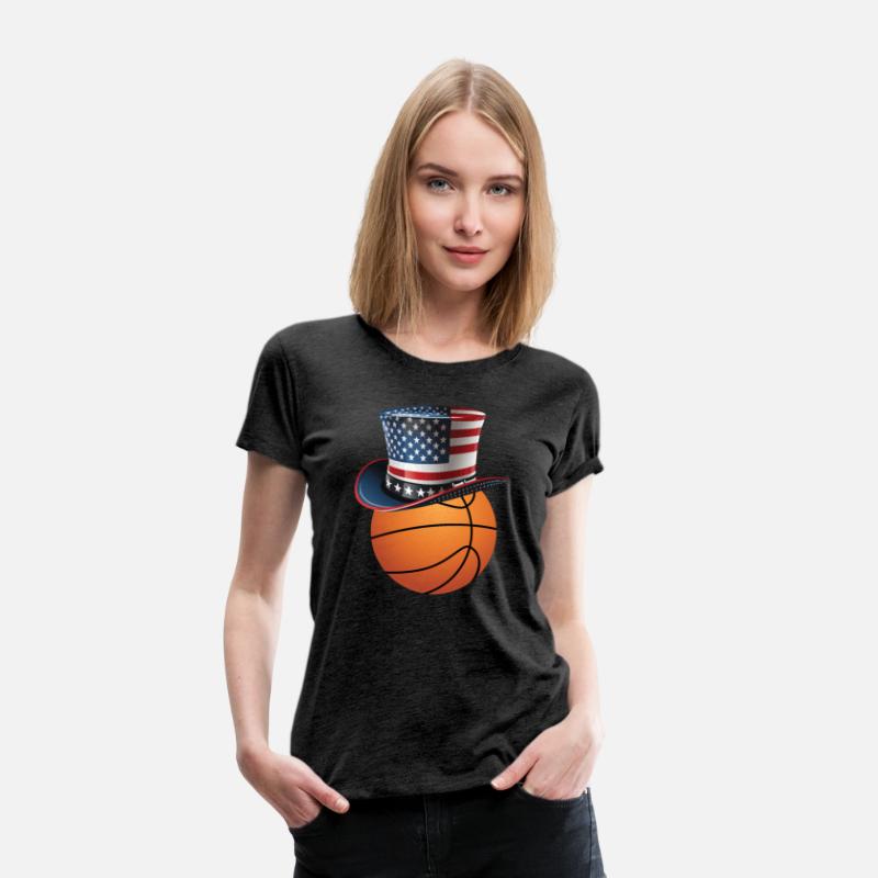 Patriotic America USA Flag 4th Of July Basketball