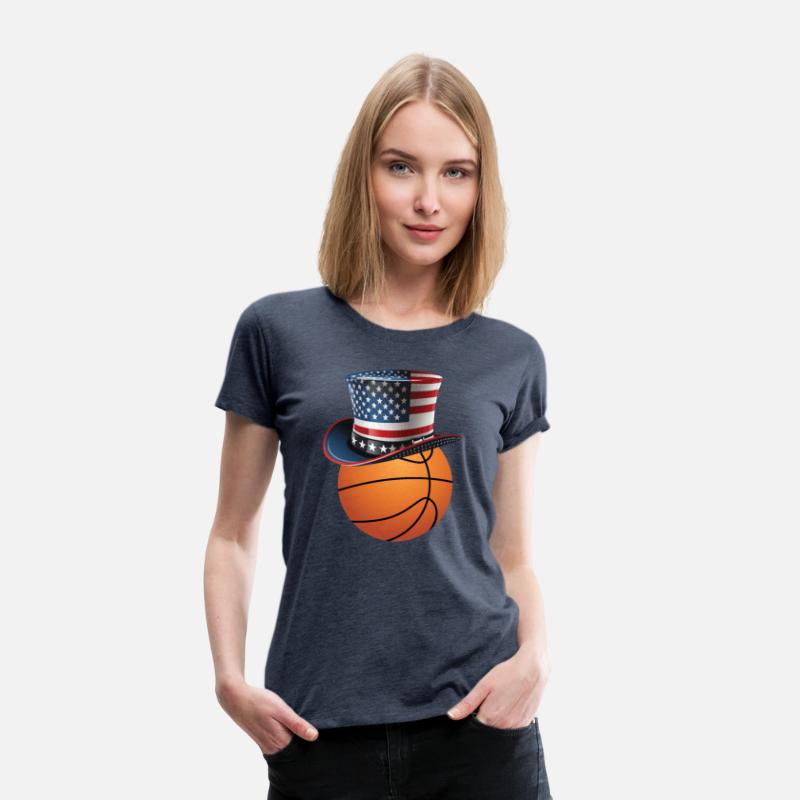 Patriotic America USA Flag 4th Of July Basketball