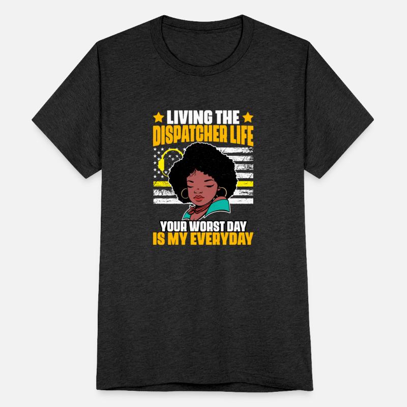 Patriotic Thin Yellow Line African American