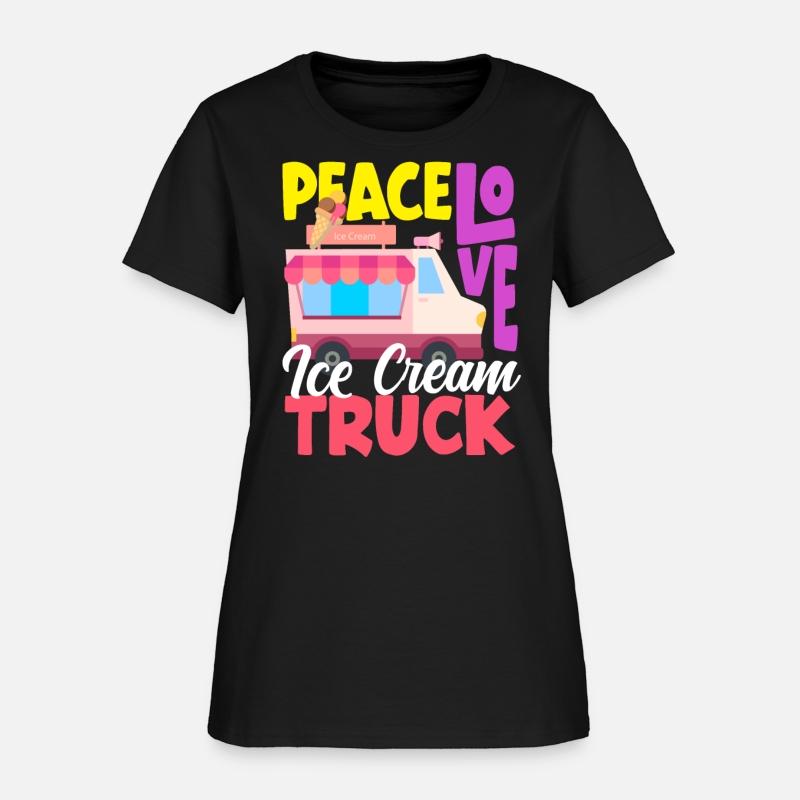 Peace Love Ice Cream Truck Lover
