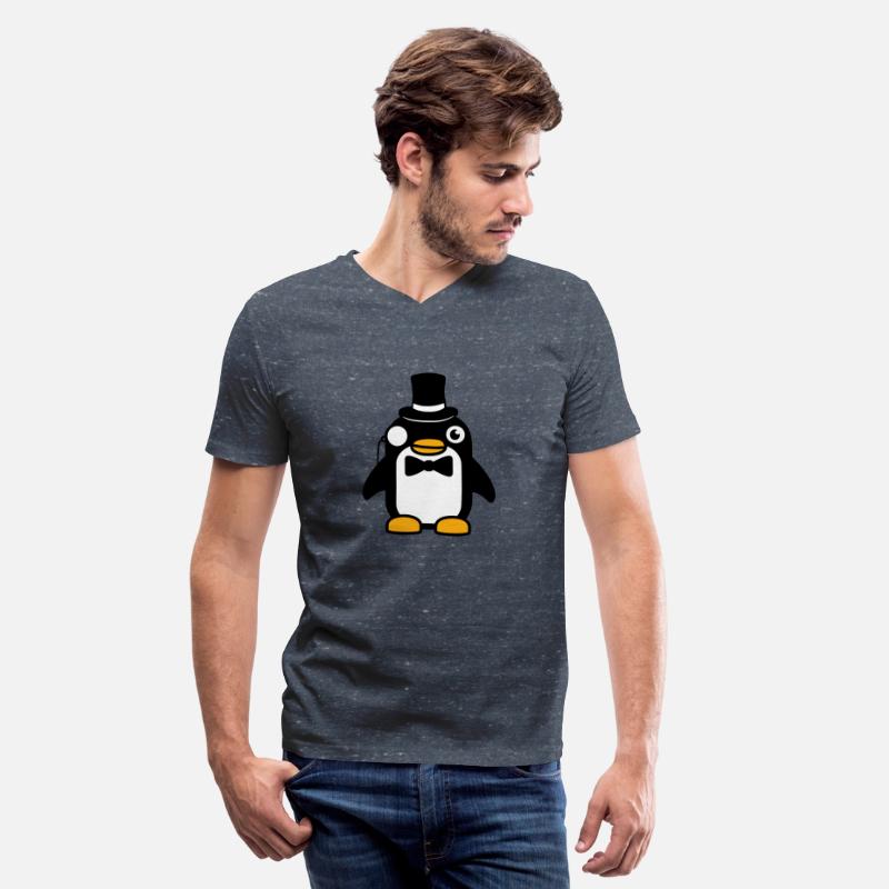 Penguin Gentleman Sir Mr. Top Hat Monocle Glasses