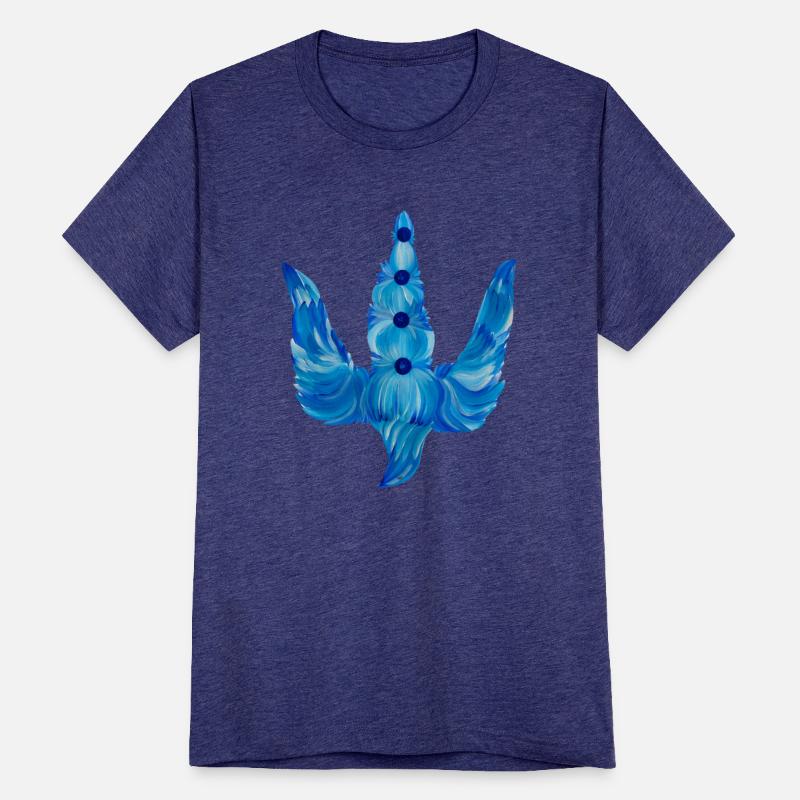 Petrykivka Painting. Ukrainian trident. UA folk ar