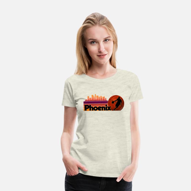 Phoenix Az Cityscape Basketball Fans