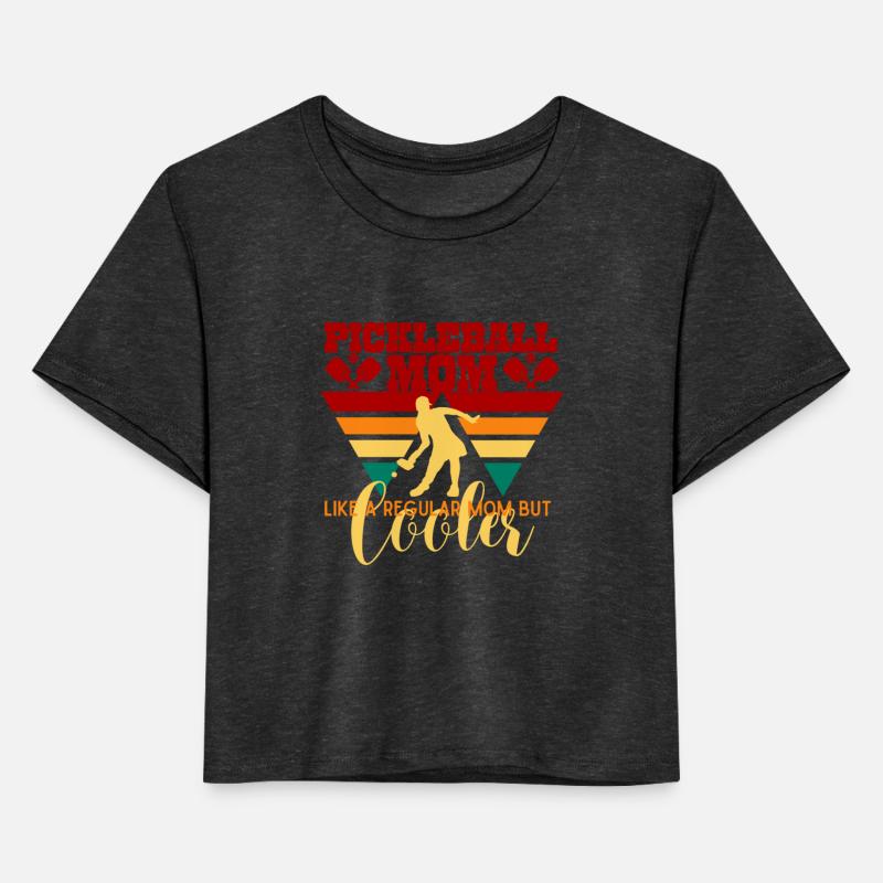 Pickleball mom like a regular mom but cooler