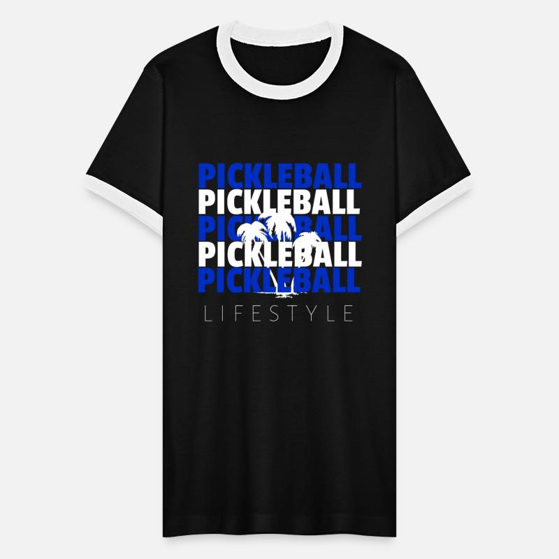Pickleball x 5 Blue and White