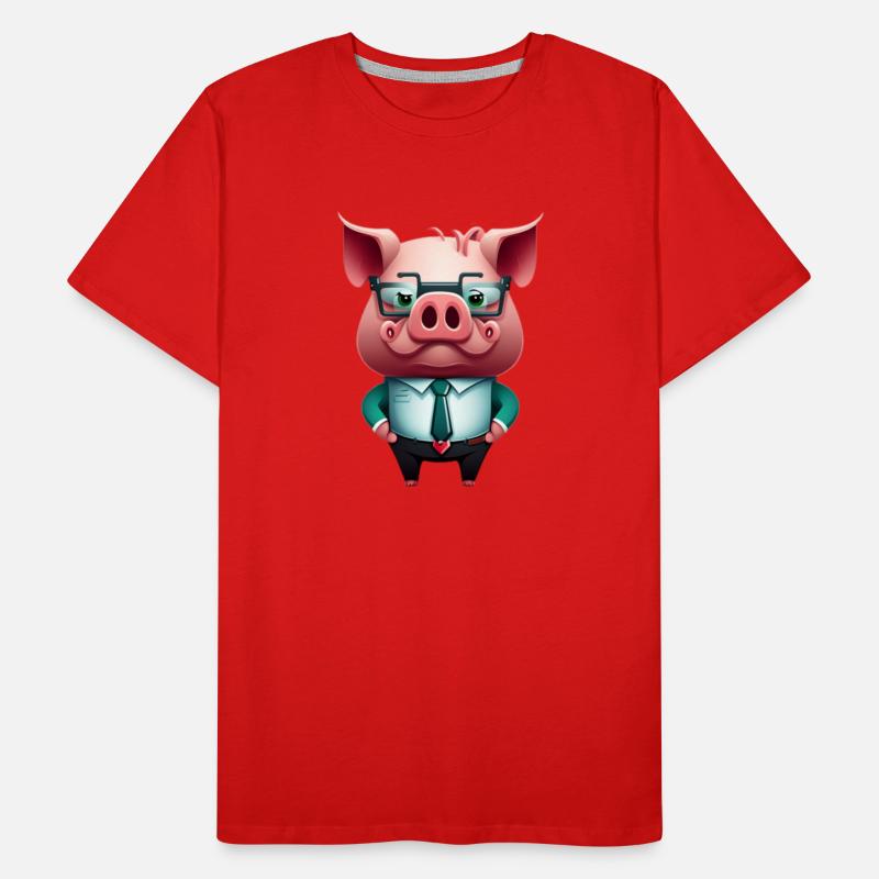 Pig Character Cartoon