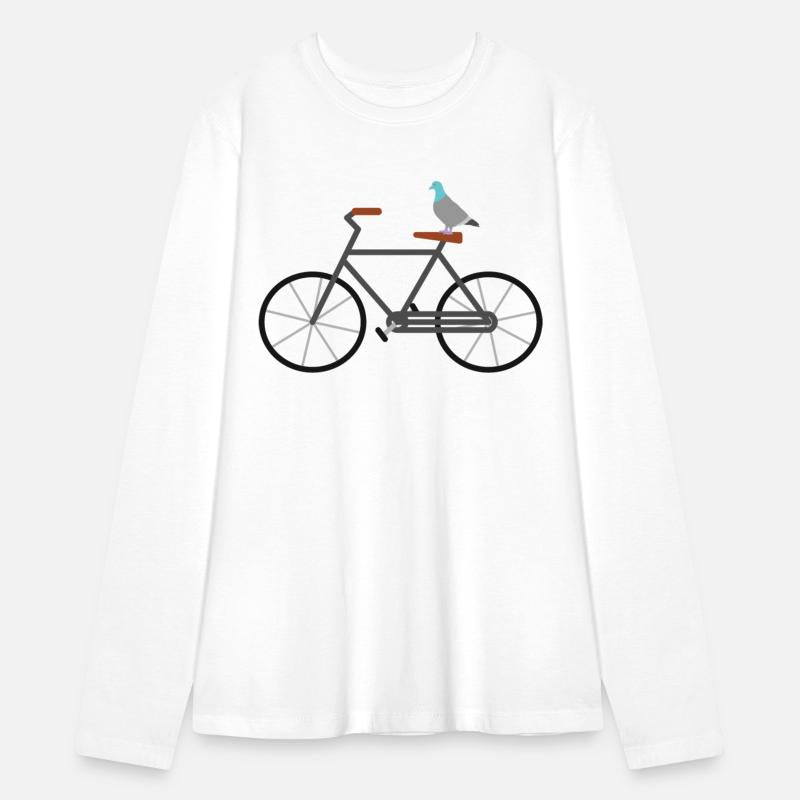 Pigeon Riding Bike T Shirt