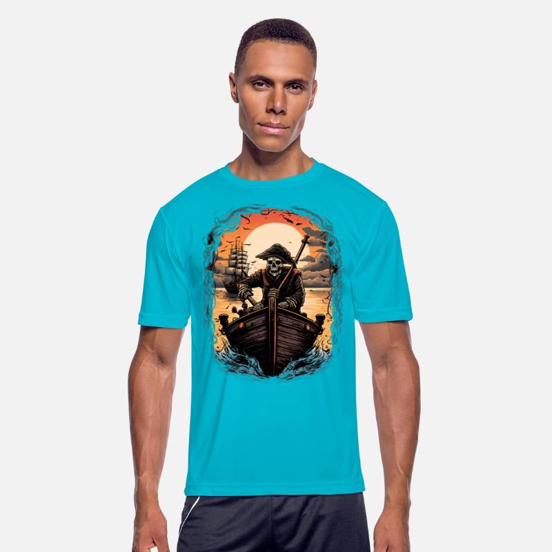 Pirate Captain Skull Sailor Fisherman