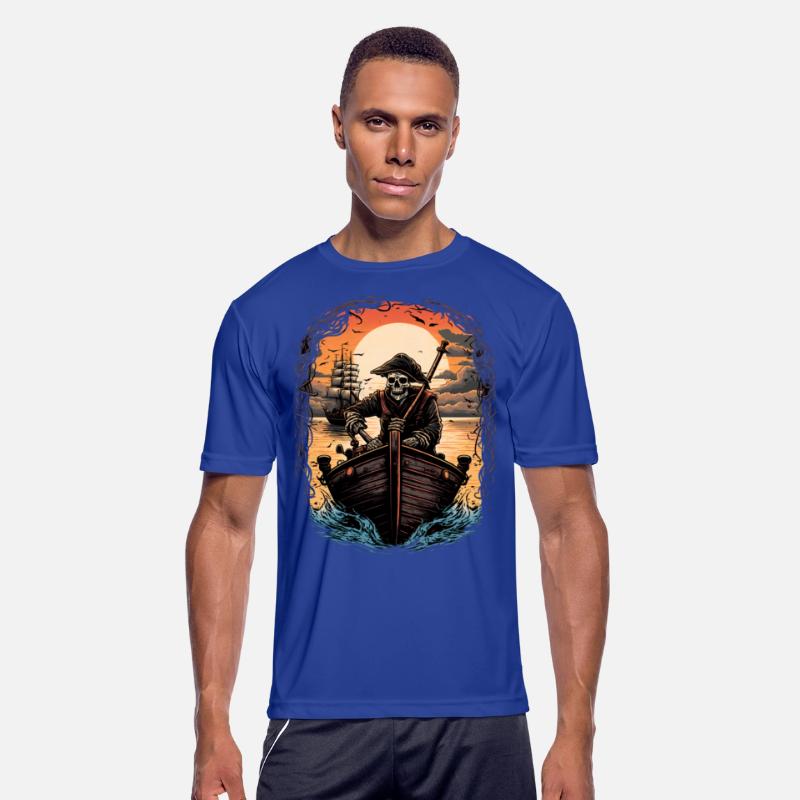 Pirate Captain Skull Sailor Fisherman