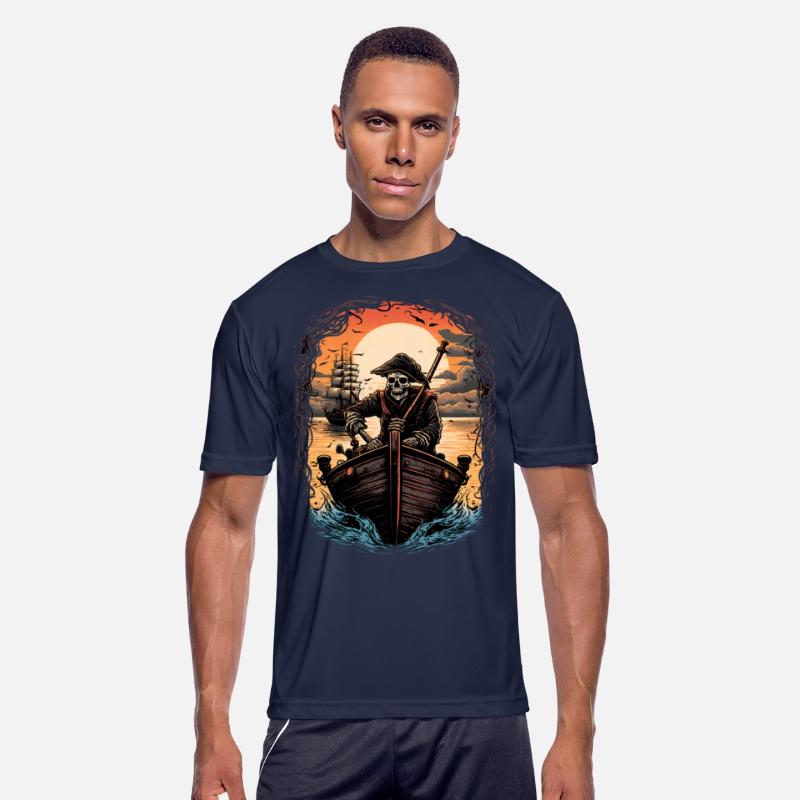 Pirate Captain Skull Sailor Fisherman