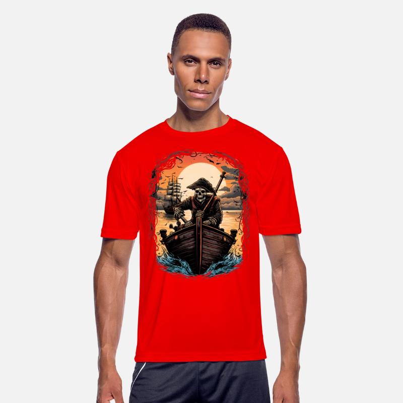 Pirate Captain Skull Sailor Fisherman