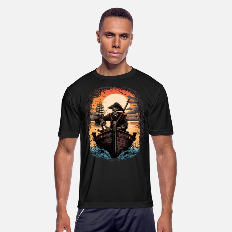 Pirate Captain Skull Sailor Fisherman