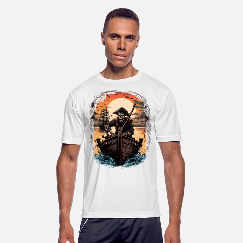 Pirate Captain Skull Sailor Fisherman