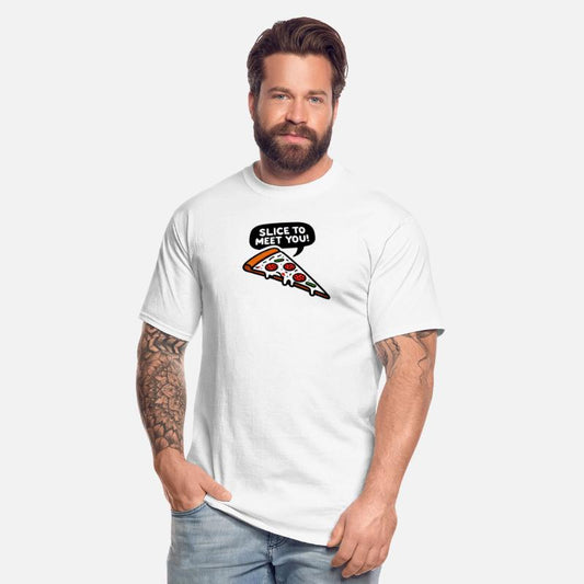 Pizza slice to meet you - Puns