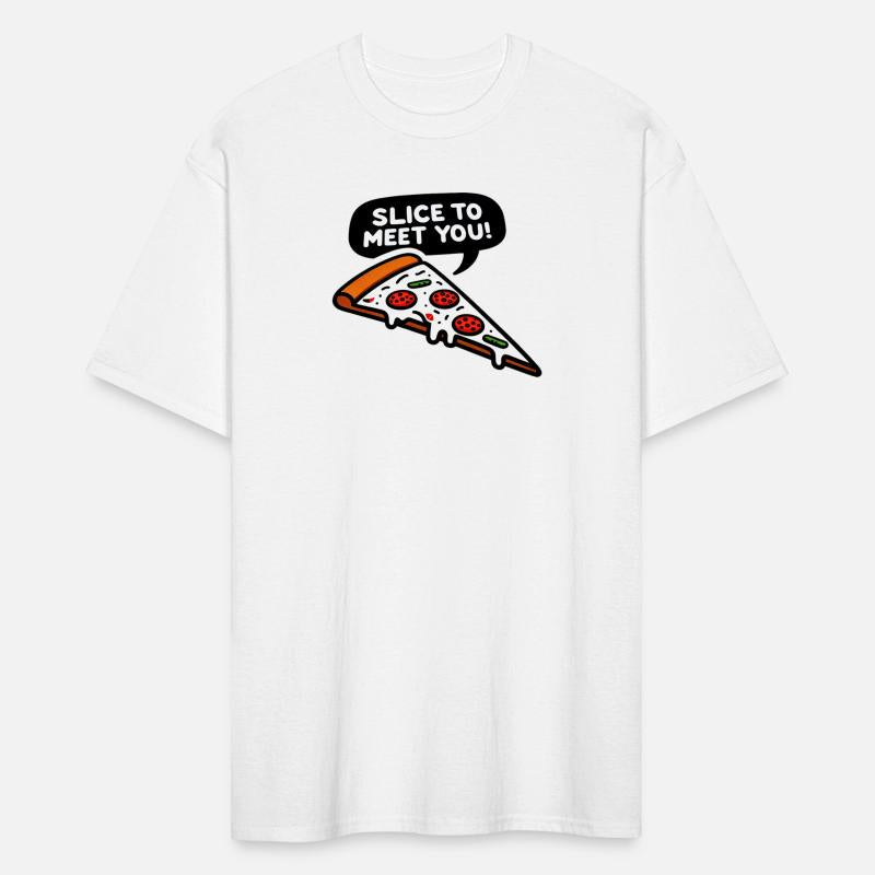 Pizza slice to meet you - Puns