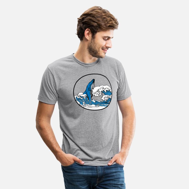 Playful Hump Back Whale Aesthetic Design