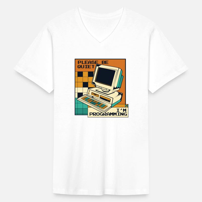 Please Be Quiet Full Stack Coder Engineer