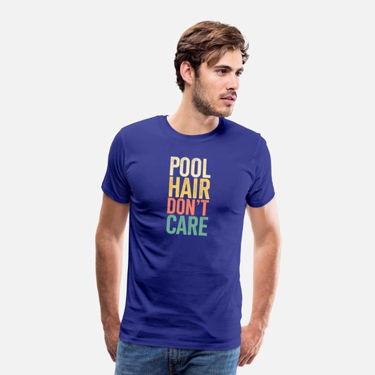 Pool Hair Don t Care Swim Teachers Gift Swimming T