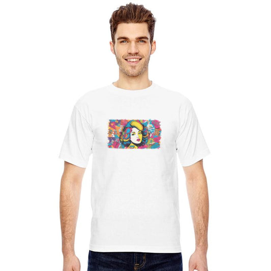 Pop Art Colorful Beautiful Girl