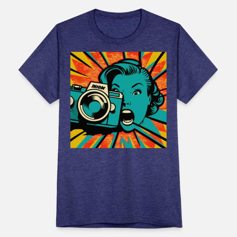 Pop Art Photographer Woman