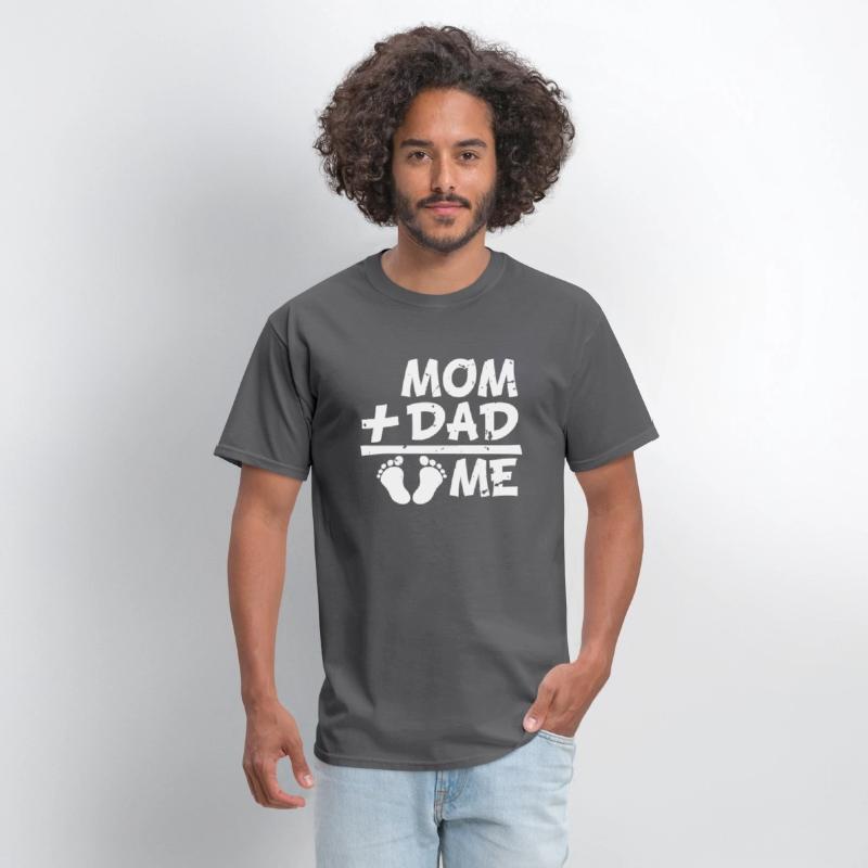 Pregnant Mom Plus Dad Me Belly Pregnancy Saying