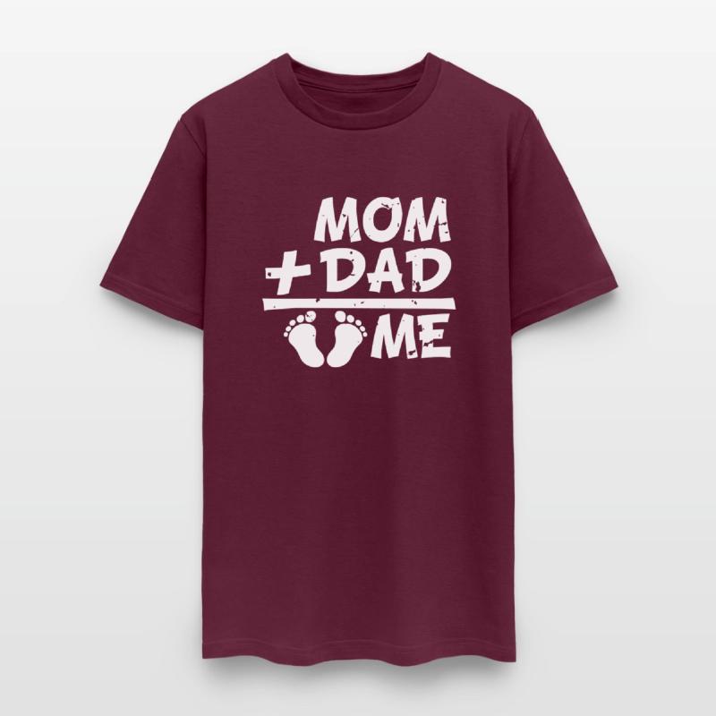 Pregnant Mom Plus Dad Me Belly Pregnancy Saying