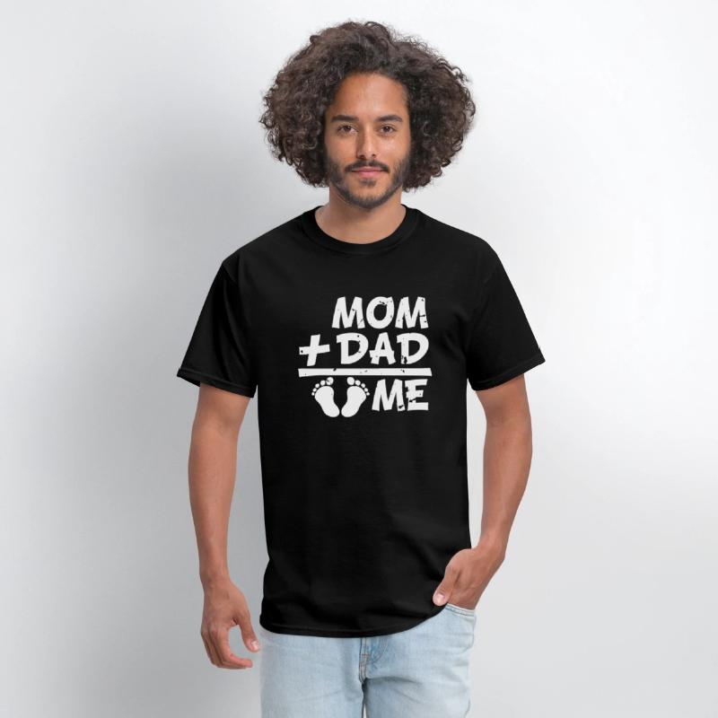 Pregnant Mom Plus Dad Me Belly Pregnancy Saying