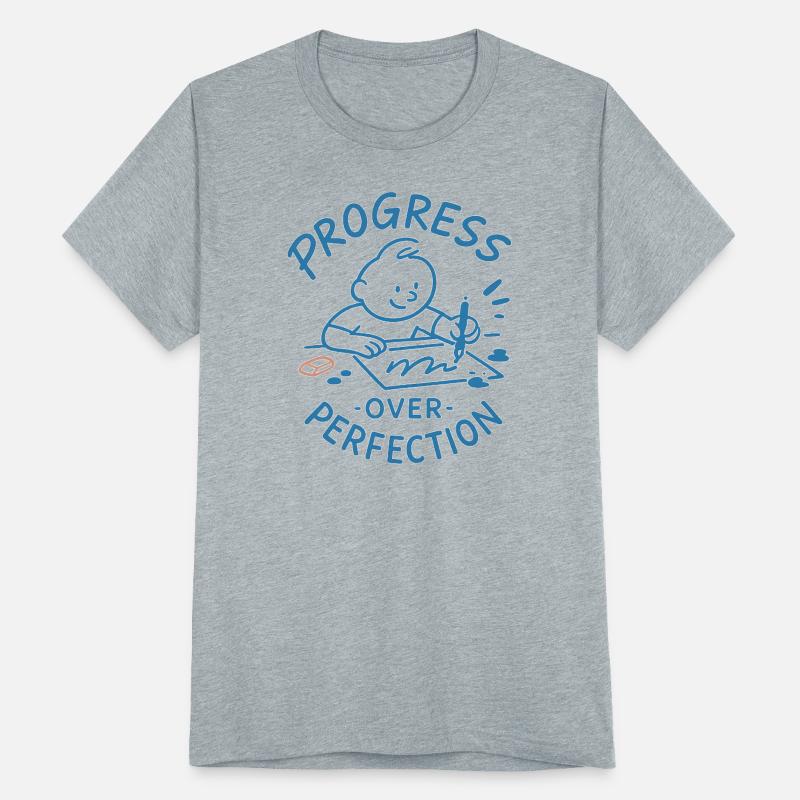 Progress Over Perfection Illustration