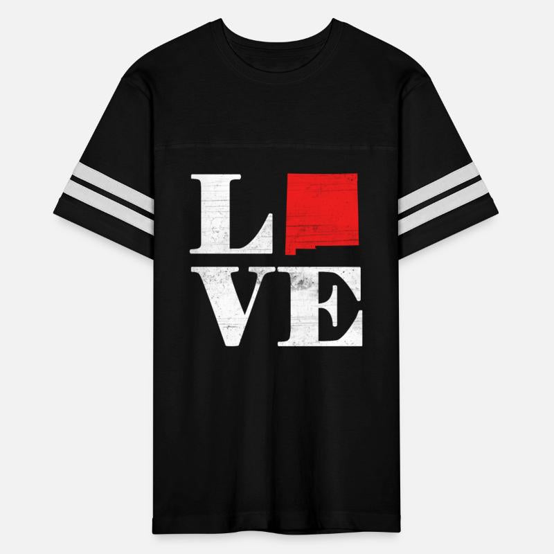 Proud America State Land Map Love New Mexico