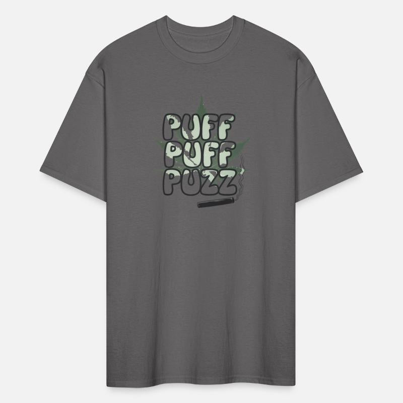 PUFF PUFF PUZZ Shirt Retro Cannabis Tee